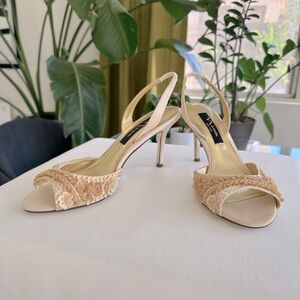 Nina Beaded slingback